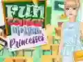 Mäng Fun College Life with Princesses Internetis