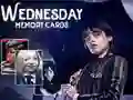Mäng Wednesday Memory Cards Internetis