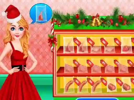 Mäng Princess Christmas Shopping Internetis