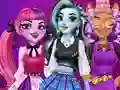 Mäng High School Princess Monster Mash Internetis