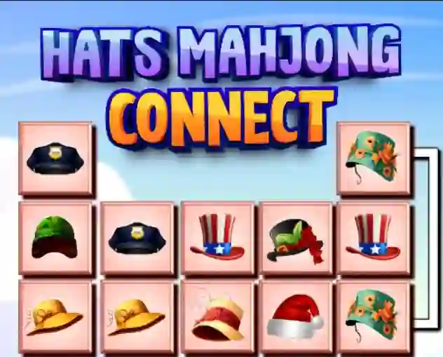 Mäng Hats Mahjong Connect Internetis