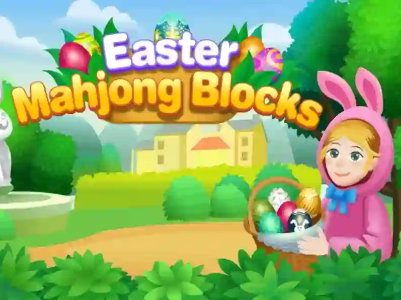 Mäng Mahjong Blocks Easter Internetis