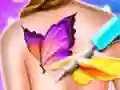 Mäng Barbie Funny Tattoo Shop Internetis