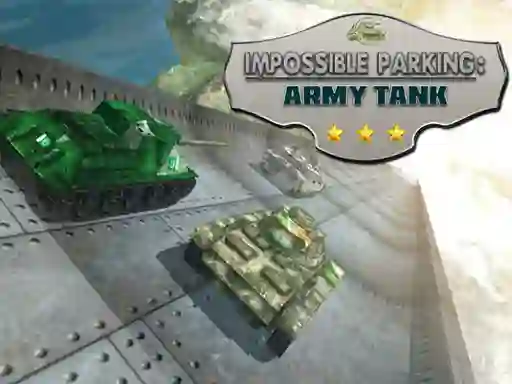 Mäng Impossible Parking: Army Tank Internetis