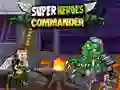 Mäng Super Heroes Commander Internetis