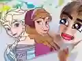 Mäng Coloring Book: Frozen Internetis