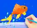 Mäng Coloring Book: Fish Internetis