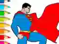 Mäng Coloring Book: Superman Internetis