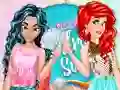 Mäng Jasmine and Ariel Wardrobe Swap Internetis