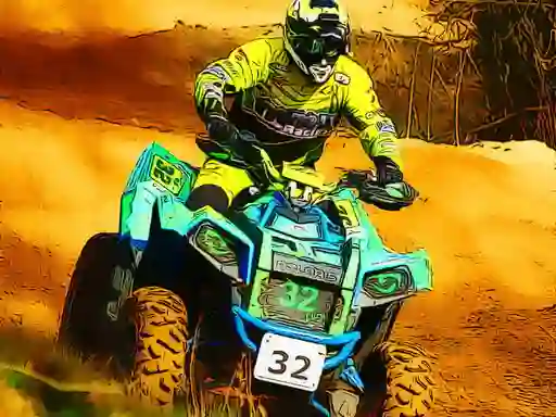 Mäng Extreme Quad Bike Jigsaw Internetis