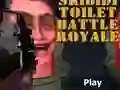 Mäng Skibidi Toilet Battle Royale Internetis