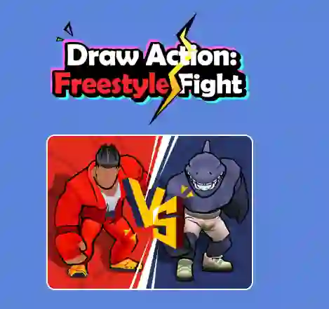 Mäng Draw Action: Freestyle Fight Internetis
