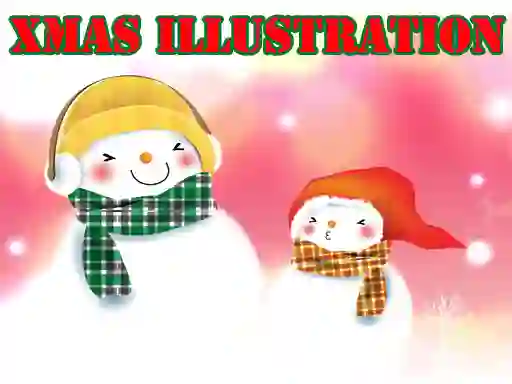 Mäng Xmas Illustration Internetis