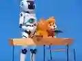 Mäng Coloring Book: Robot And Dog Internetis
