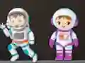 Mäng Galactic Quest-Find Astronaut Glenn Internetis