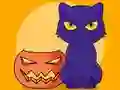 Mäng Coloring Book: Halloween Cat Internetis