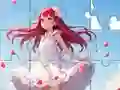 Mäng Jigsaw Puzzle: White Dress Girl Internetis