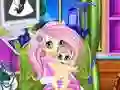 Mäng Pony Fluttershy Baby Birth Internetis