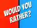 Mäng Would You Rather? Internetis