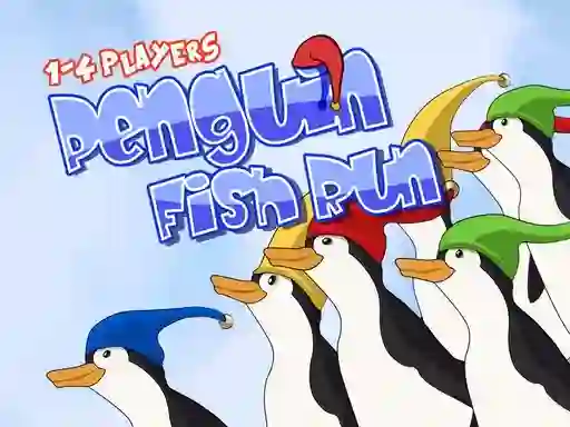 Mäng Penguin Fish Run Internetis