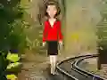 Mäng Girl Escape From Railway Track Internetis