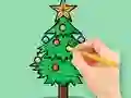 Mäng Coloring Book: Christmas Tree Internetis