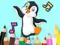 Mäng Coloring Book: Dancing Penguin Internetis