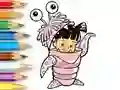 Mäng Coloring Book: Monster Costume Girl Internetis