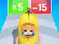 Mäng Epic Banana Run: Merge Master Internetis