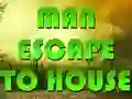 Mäng Man Escape To House Internetis