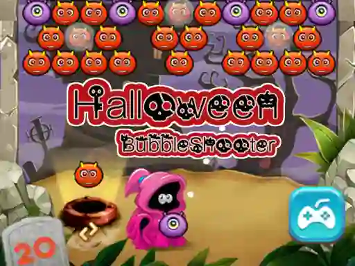 Mäng Halloween Bubble Shooter Internetis