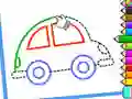 Mäng Toddler Drawing: Cute Car Internetis
