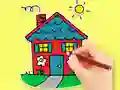 Mäng Coloring Book: Dream House Internetis