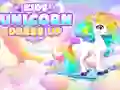 Mäng Kids Unicorn Dress Up Internetis