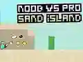 Mäng Noob vs Pro Sand Island Internetis