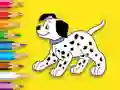 Mäng Coloring Book: Cute Spotted Dog Internetis