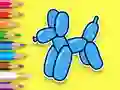 Mäng Coloring Book: Balloon Puppy Internetis