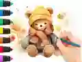 Mäng Coloring Book: Autumn Bear Internetis