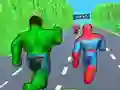 Mäng Superhero Transform - Change Race Internetis