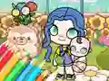 Mäng Coloring Book: Avatar World Babycare Internetis