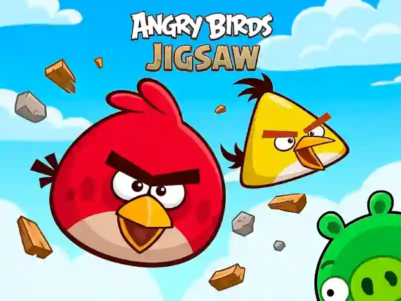 Mäng Angry Birds Jigsaw Internetis