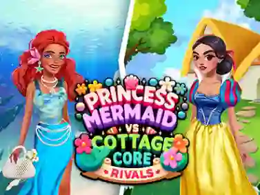 Mäng Princess Cottage Core vs Mermaid Core Rivals Internetis