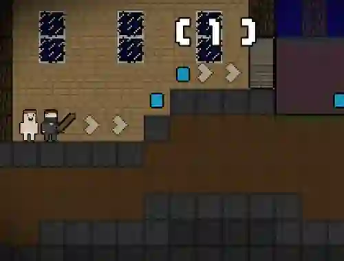 Mäng Baby Noob Vs Heroman 2 Player Internetis