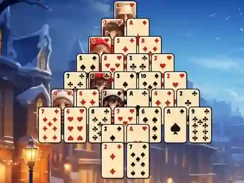 Mäng Christmas Tree Solitaire Internetis