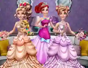 Mäng Princesses Homecoming Party Internetis