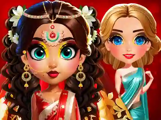 Mäng Asoka Makeup Indian Bride Internetis