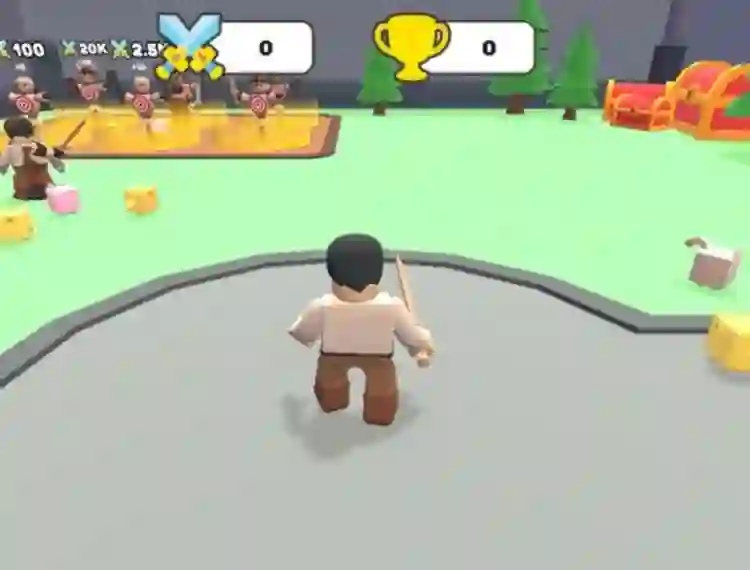 Mäng Robby Battle Arena Internetis