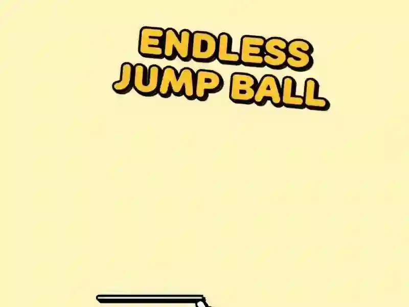 Mäng Endless Jump Ball Internetis