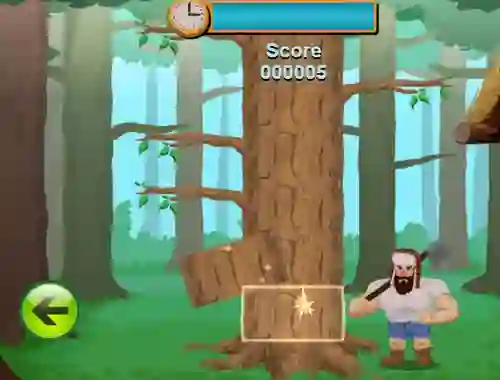 Mäng Wood Chopping Internetis