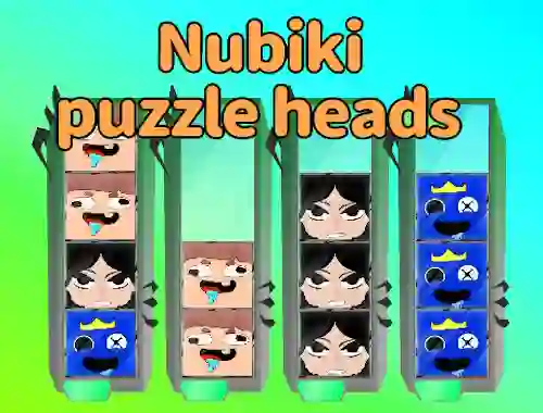 Mäng Nubiki Puzzle Heads Internetis